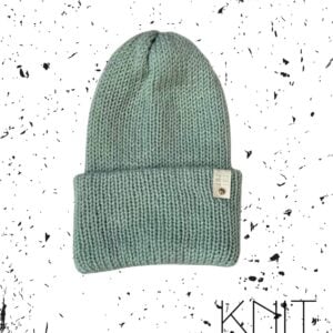 WEŁNIANA CZAPKA SIE NOSI KLASYK - MIETOWY